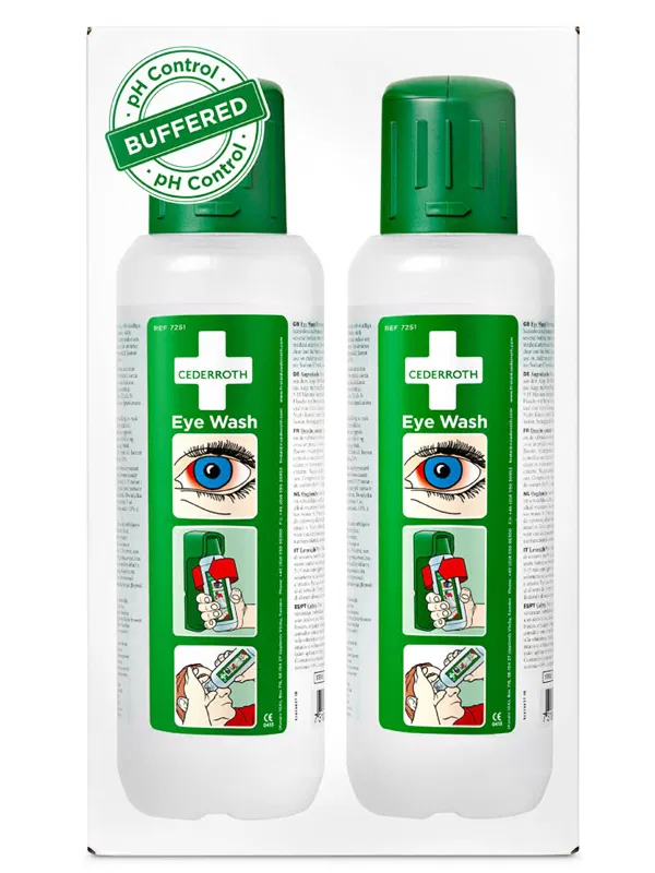 CEDERROTH lavaggio degli occhi 2 x 500ml