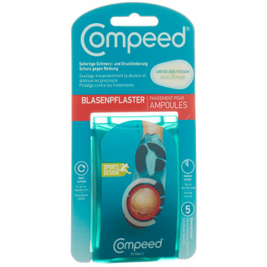Compeed® cerotti per vesciche sotto i piedi 5 pezzi