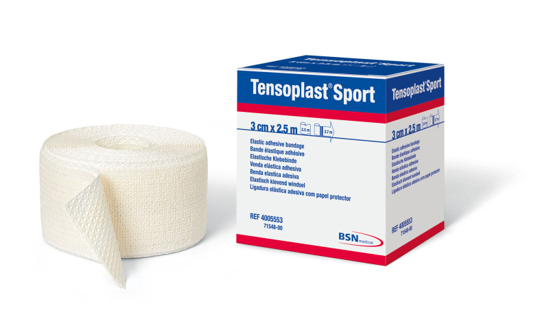 TENSOPLAST SPORT Nastro elasticizzato 3cmx2,5m