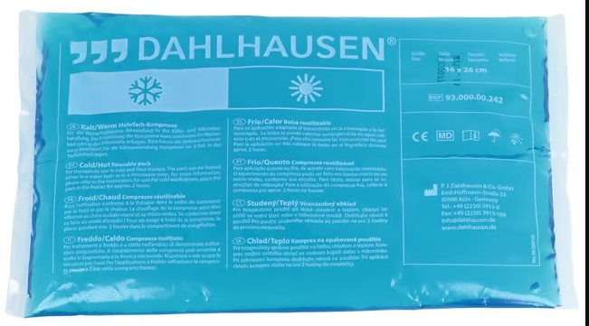 DAHLHAUSEN impacco freddo/caldo 16x26cm terapia 15 pezzi