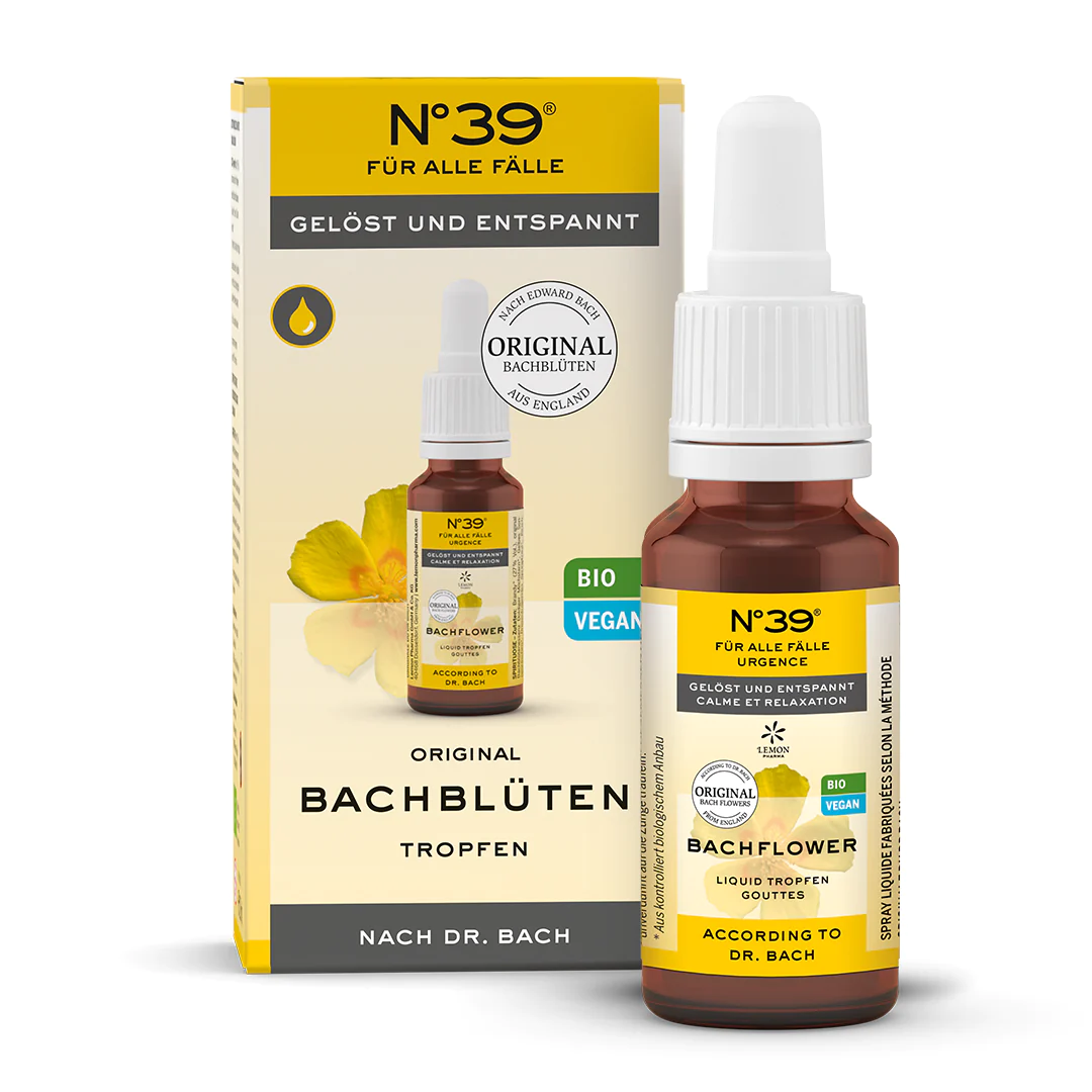 LEMON PHARMA Gocce d'emergenza biologiche secondo il dottor Bach 20ml
