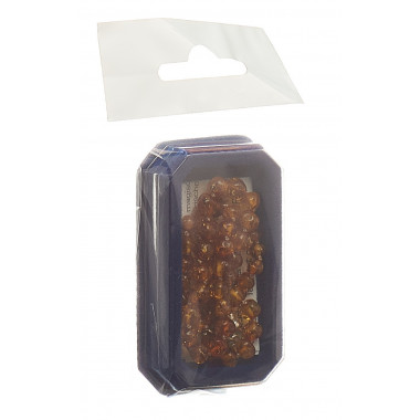 Collana d'ambra Amberstyle cognac light 32 cm con chiusura magnetica