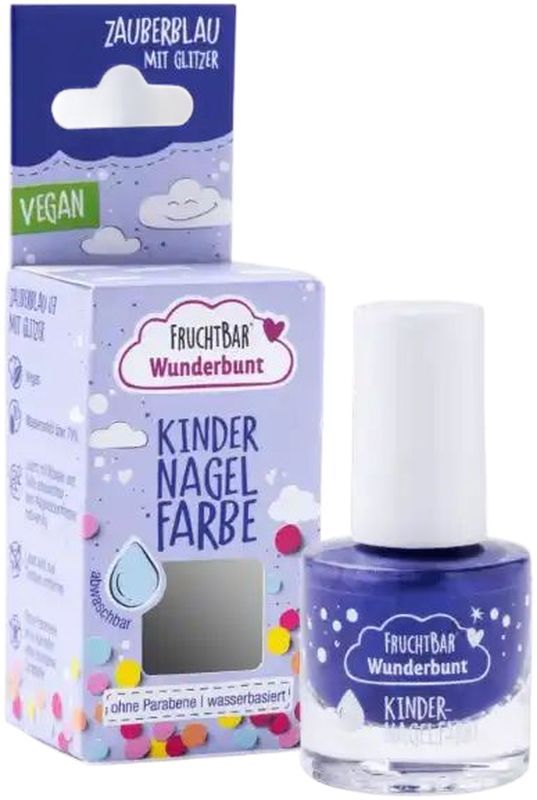 FRUCHTBAR Wunderbunt unghie bambino blu magico 7ml