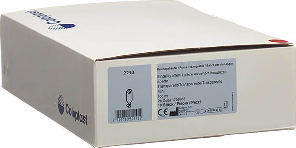 Coloplast Drenaggio 5-38mm 100ml aperto sterile 10 pezzi