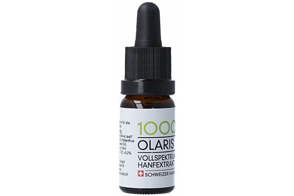 OLARIS Estratto di canapa a spettro completo 1000 Bottiglia 10ml
