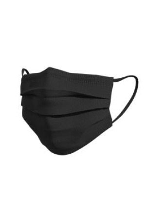 TImask maschera medica monouso tipo IIR nero 50 pezzi
