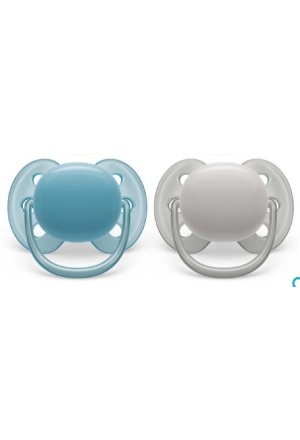 Philips AVENT Ultra Soft 6-18M benzina/grigio 2 pezzi