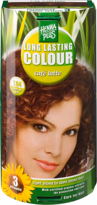 HENNA Plus Colore a lunga durata Café Latte 7,54