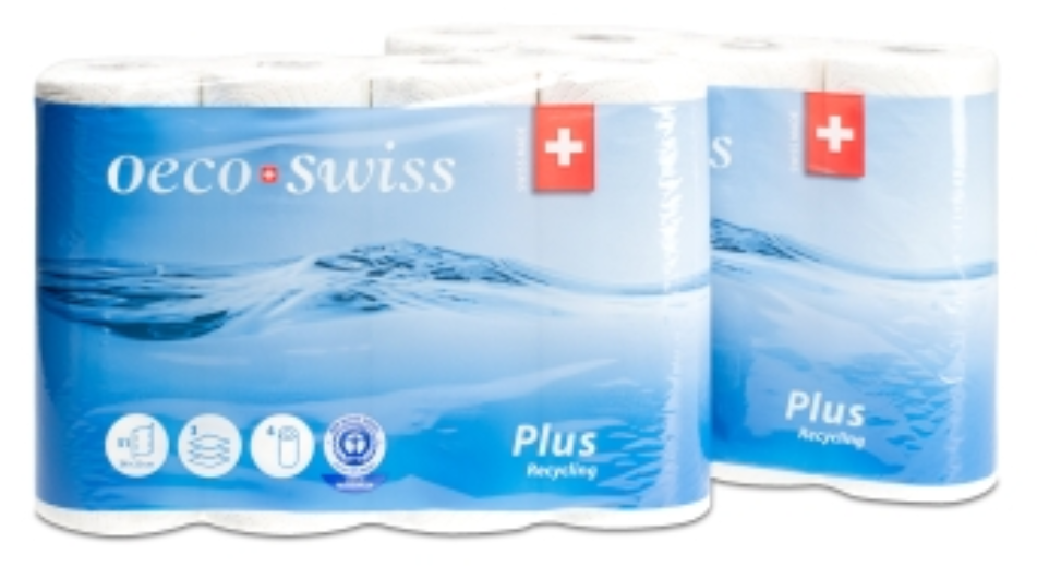Rotolo di carta per uso domestico OECO SWISS 4 pezzi