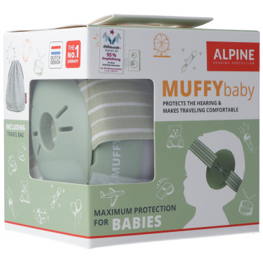 ALPINE MUFFY Cuffia per bambini oliva