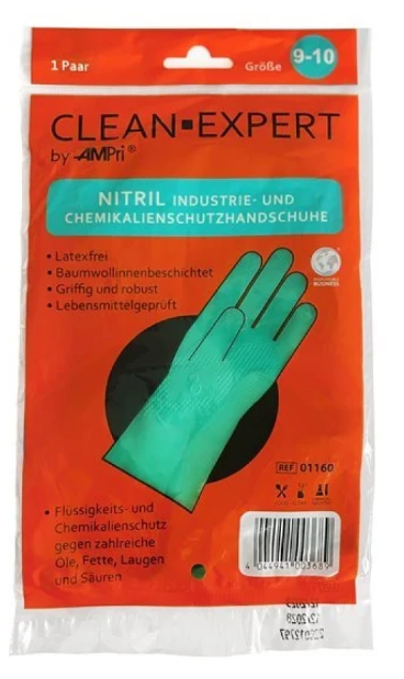 Ampri Nitrile HS Clean Expert S latexf albero 1 paio