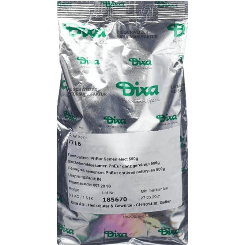 Dixa Fieno greco semi PhEur interi puliti 500g