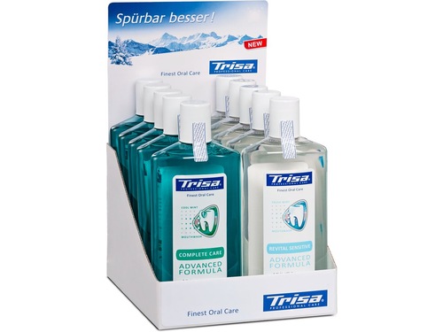 Trisa collutorio confezione da 10 pz.