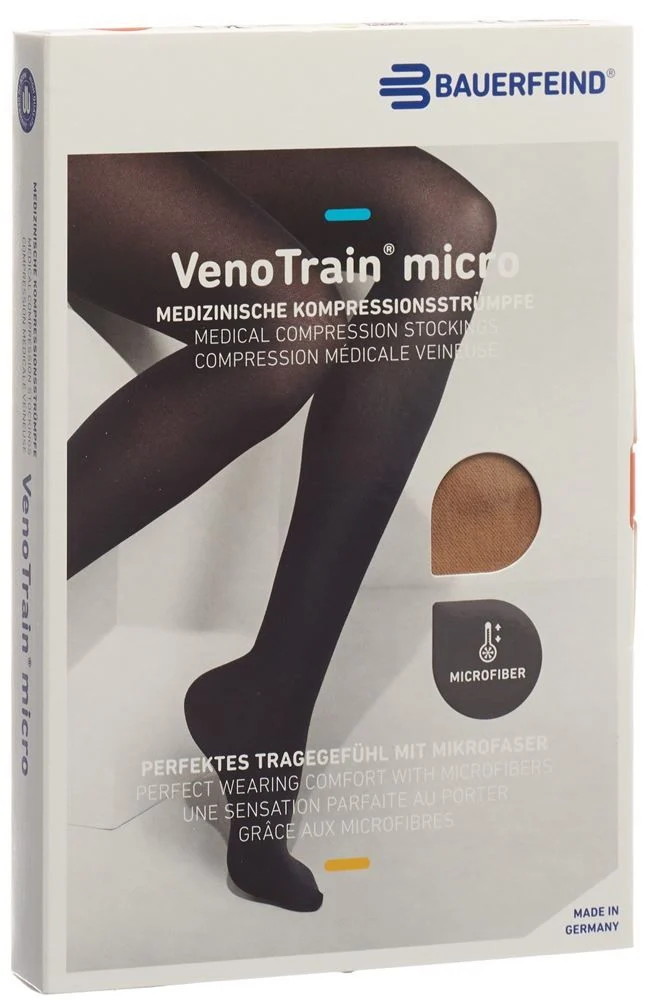 Bauerfeind VT MICRO AD KKL2 M p/s piede aperto caram 1 paio