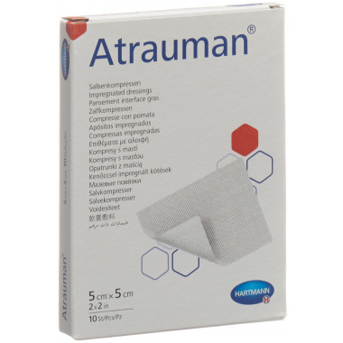 Atrauman pomata per impacchi 5x5cm sterile 10 pezzi