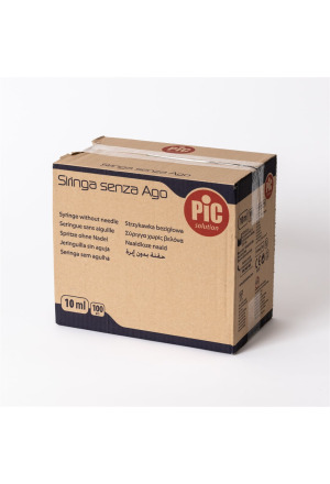 PIC SOLUTION Siringa monouso 10ml LL cent 100 pezzi