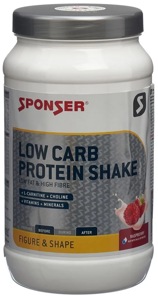 SPONSER® Frullato di proteine con L-Carnitina al lampone 550g