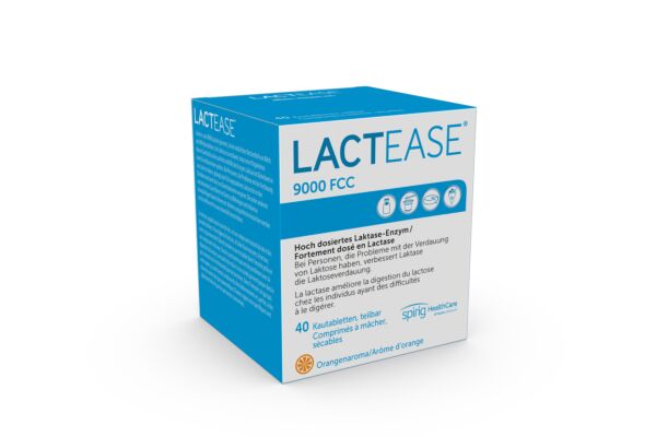 Lactease 9000 FCC compresse masticabili divisibili 40 pezzi