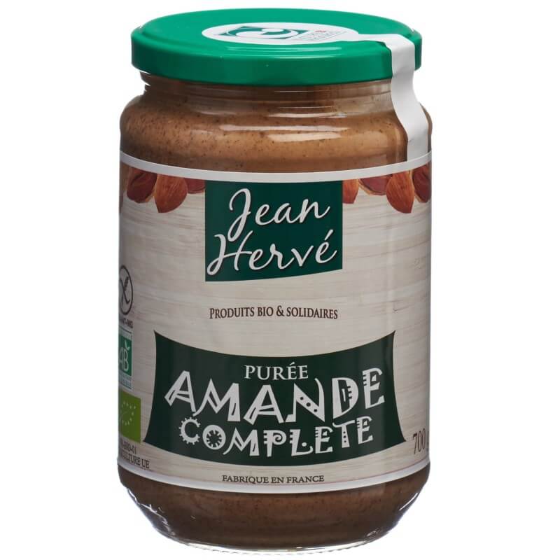 Purée d'amandes complètes Jean Hervé 700g