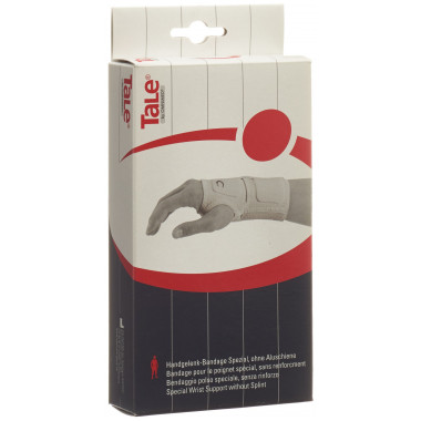 Supporto per polso TALE senza stecca 15 cm a sinistra, bianco