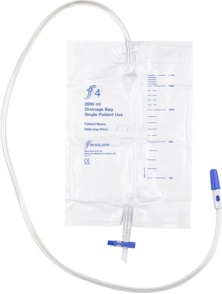 FLEXICARE sacca per urina 2l 100cm cerniera di scarico 10 pz