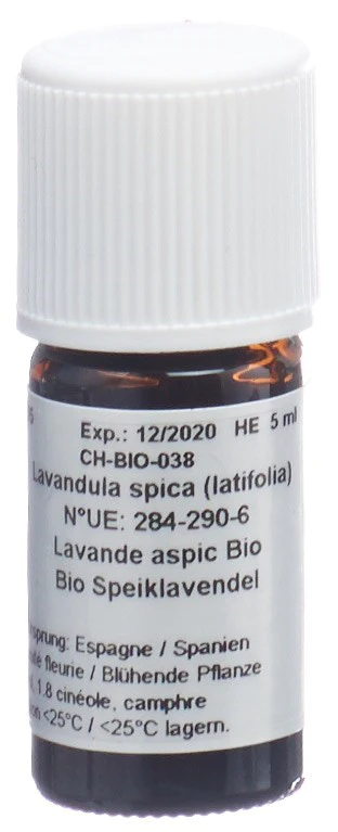 Aromasan Speiklavendel Olio essenziale biologico 5ml