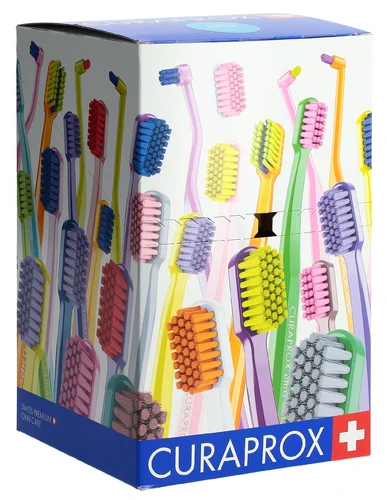 Curaprox CS smart ultra soft scatola di spazzolini da denti 36 pezzi