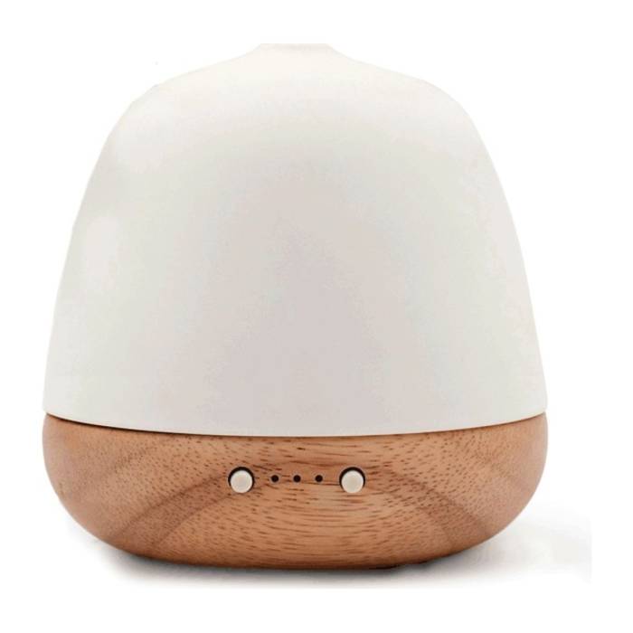 PRANAROM nebulizzatore per olio essenziale Cera legno/ceramica