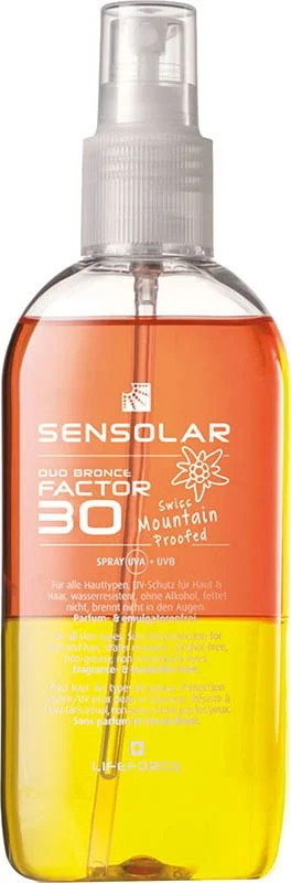 SENSOLAR Spray solare SPF30 senza emulsionante 200ml