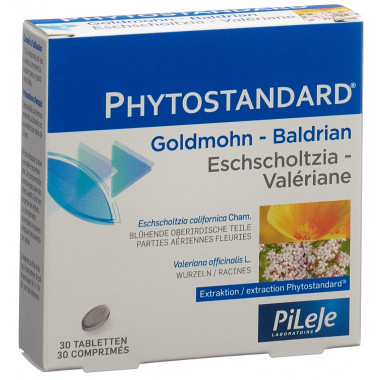Phytostandard Papavero d'oro Valeriana Compresse 30 pezzi
