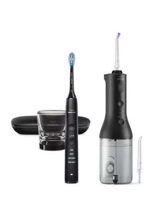 Philips Sonicare Combo DC 9000&Pow Flos nero/nero
