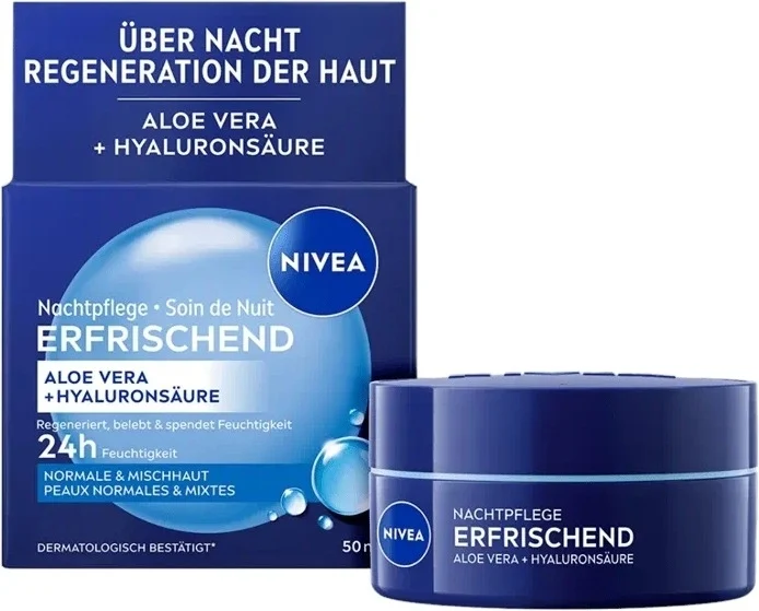 Nivea trattamento notte rinfrescante 50 ml