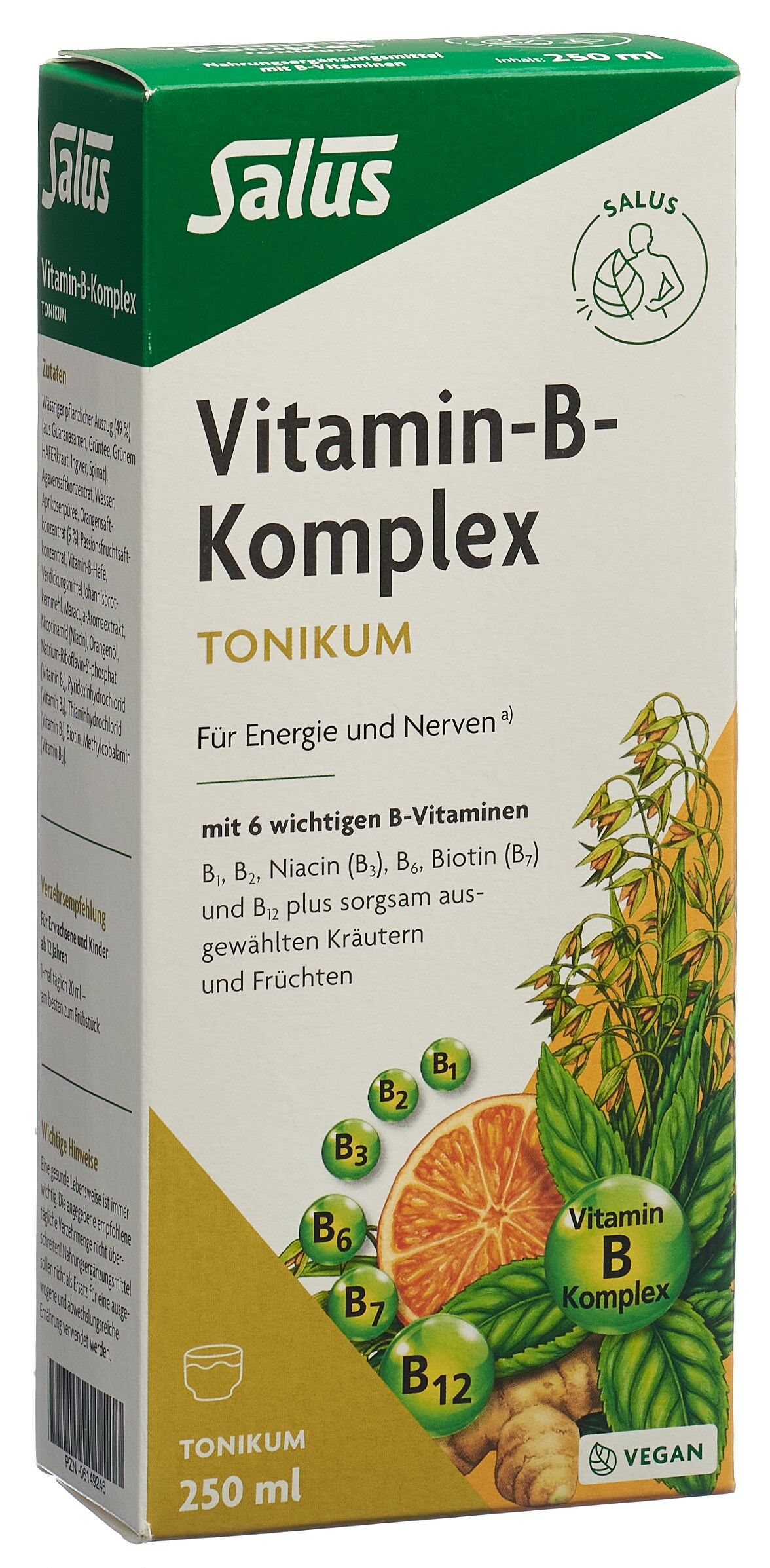 Salus® Tonico al complesso di vitamine B 250ml