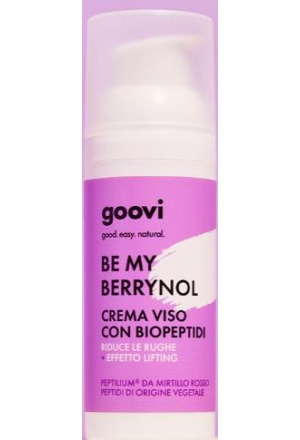 GOOVI BE MY BERRYNOL Crema viso biopeptide 50ml