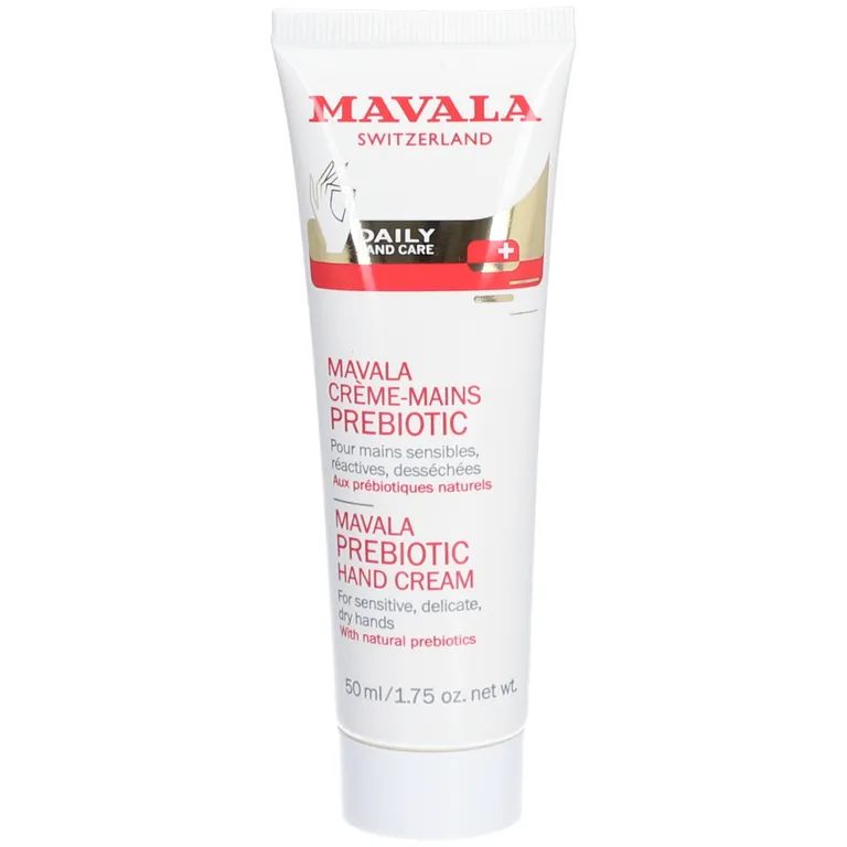 MAVALA Crema mani prebiotica, tubetto da 50 ml