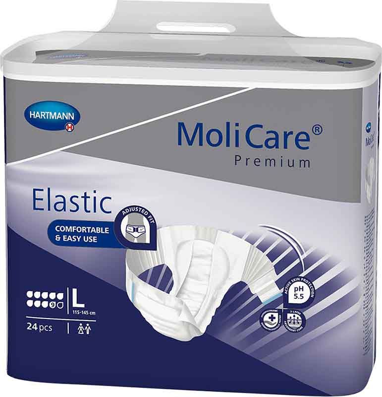 MoliCare Elastic L 9 gocce 24 pezzi