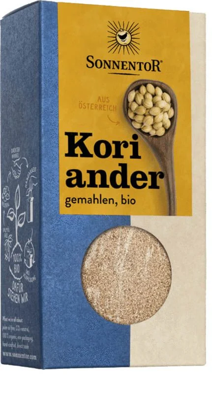 SONNENTOR Coriandolo macinato biologico 40g