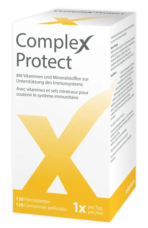 Complex Protect compresse rivestite con film 120 pezzi
