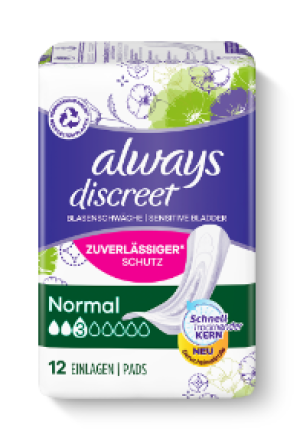 ALWAYS Discreet Incontinence Normal (n) 12 pz.