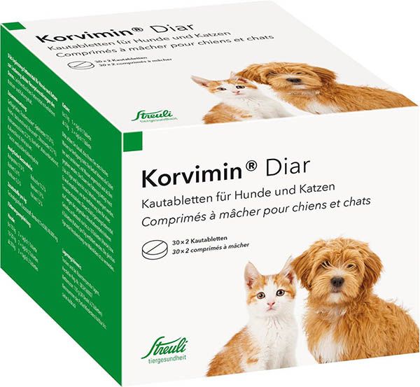 KORVIMIN DIAR Kautabl 30 Btl 2 pezzi