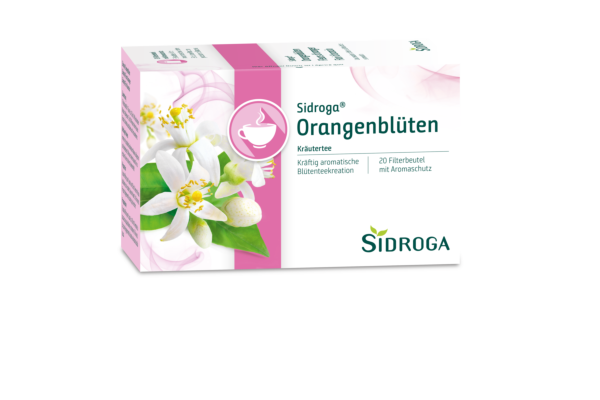 Sidroga Tè ai fiori d'arancio Btl 20 pezzi