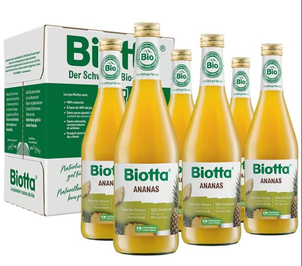 BIOTTA Ananas Biologico Fl 5dl