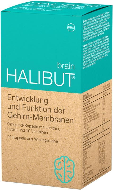 HALIBUT® capsule per il cervello 90 pezzi