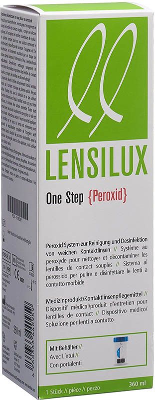 LENSILUX One Step Perox Platinum +Catal container 360ml