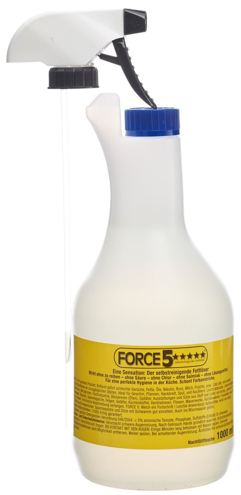 FORZA 5 Sgrassatore autopulente Vapo 1000ml