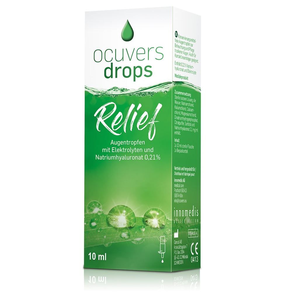 OCUVERS gocce Sollievo Fl 10ml