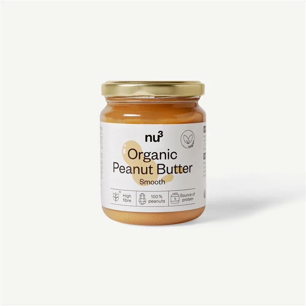 NU3 Burro di arachidi bio Smooth 250g