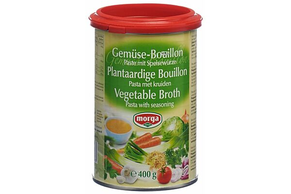 Pasta per brodo vegetale Morga con condimento 400g