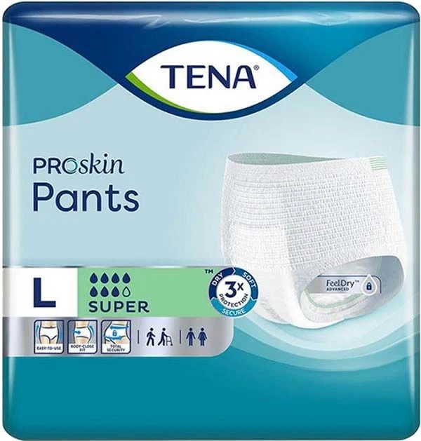 Tena Pants Super L 100-135cm (nuovo) 12 pezzi