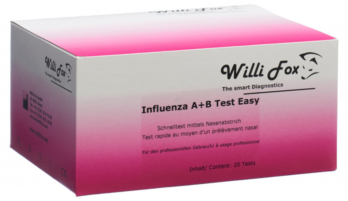 Willi Fox Influenza A&B Test Easy 20 pz